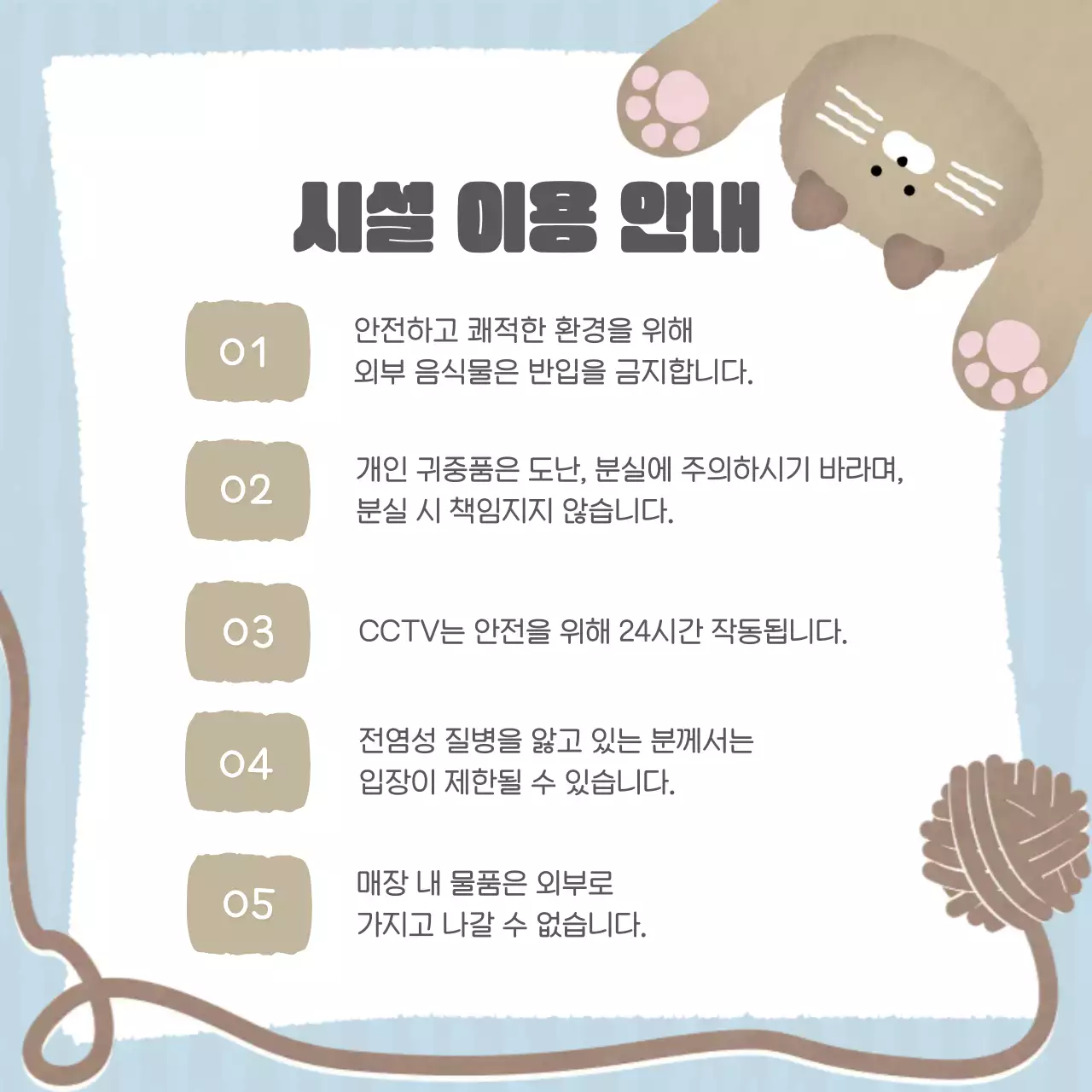 고양이 카드뉴스