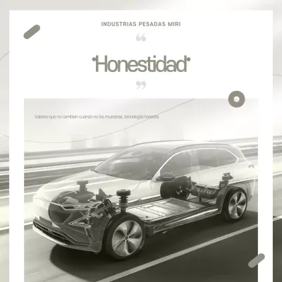 Anuncio de coche moderno beige