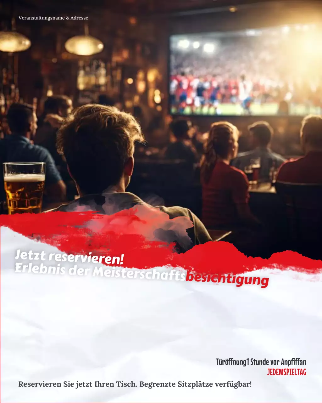 Instagram-Post zur Red Bold Sports-Werbung