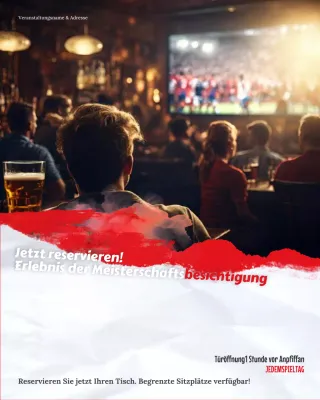 Instagram-Post zur Red Bold Sports-Werbung
