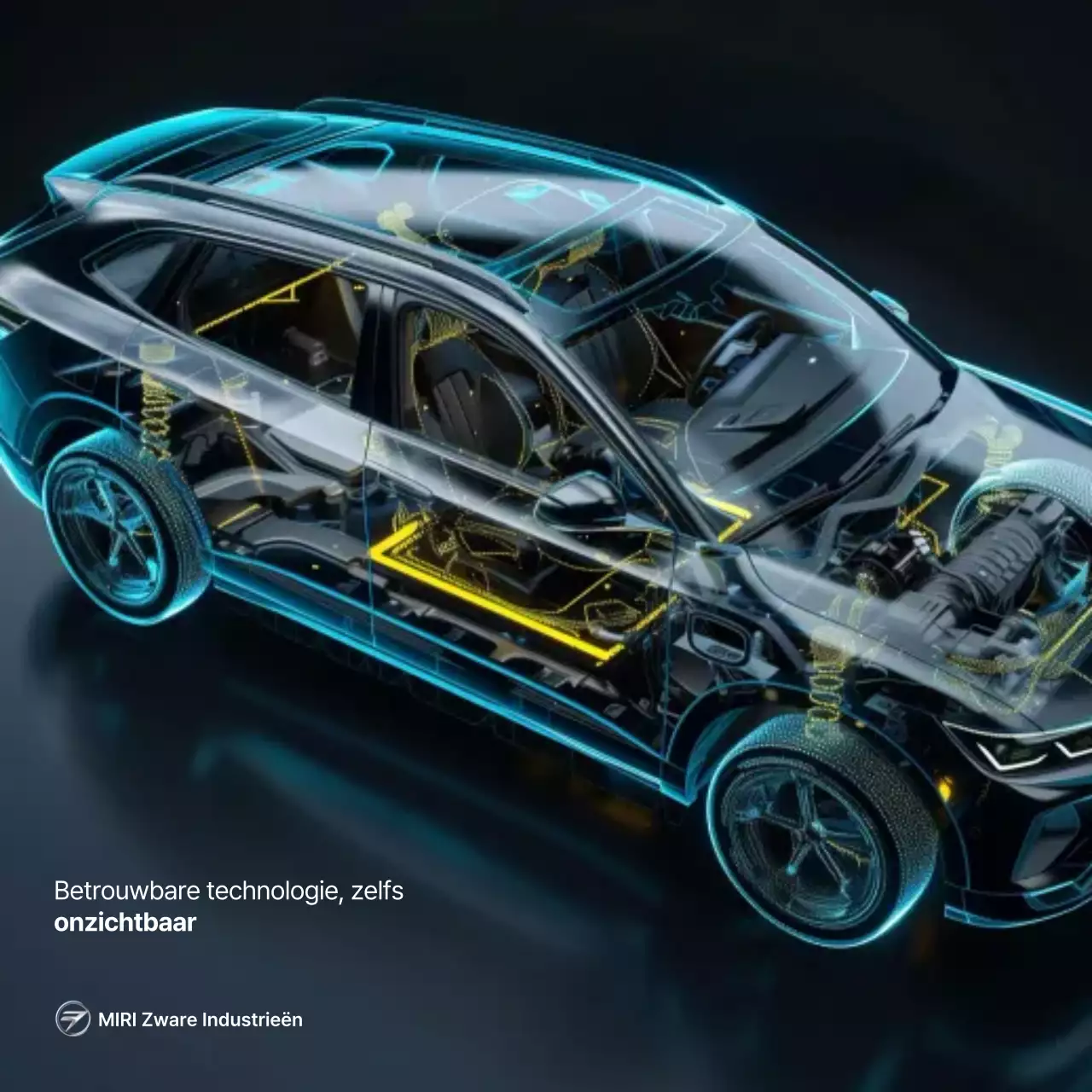 Neon SF Tech-advertentie