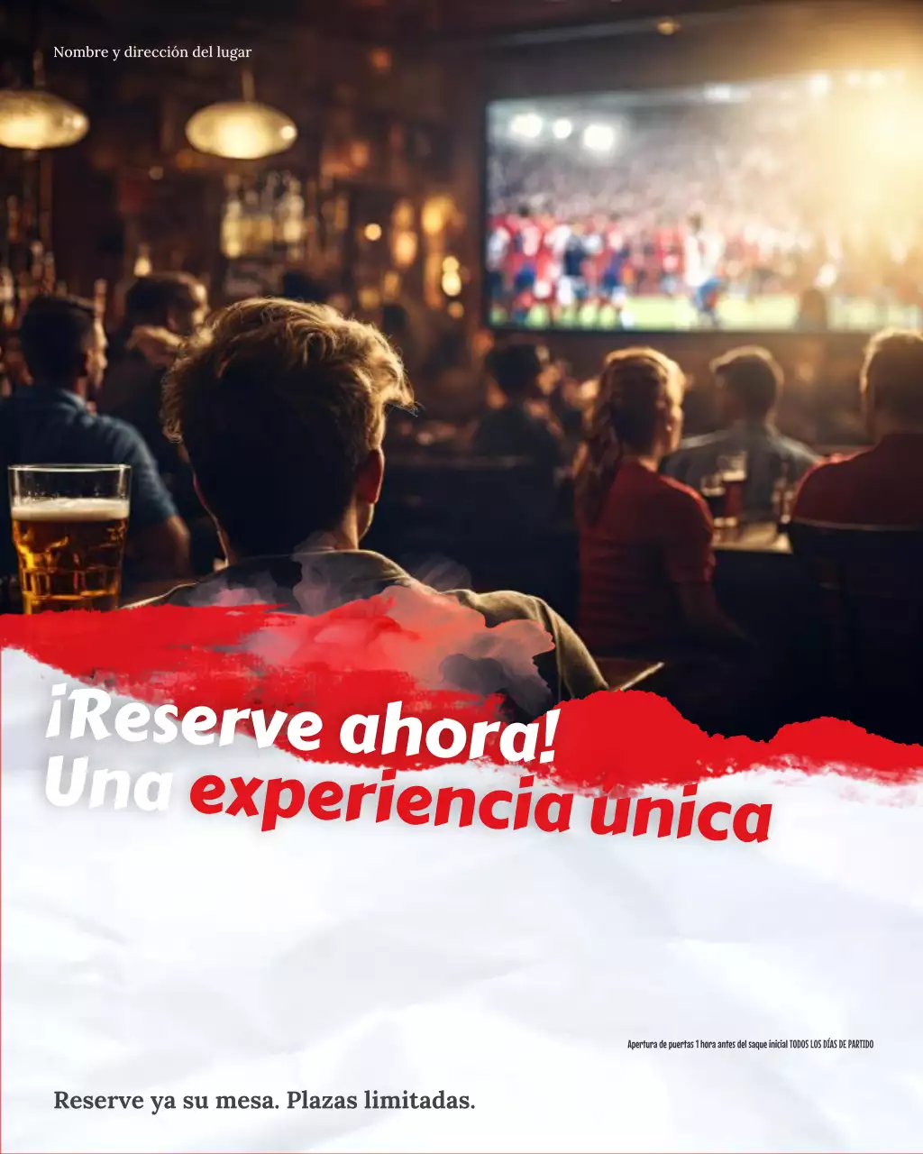 Publicación de Instagram de promoción deportiva de Red Bold