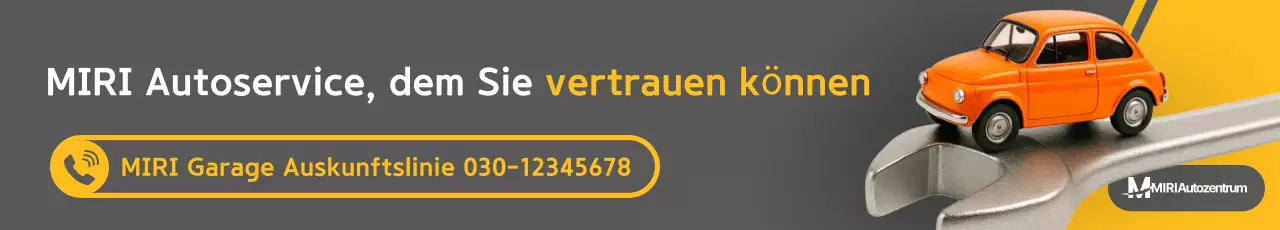 Orangefarbene moderne Autowerbung