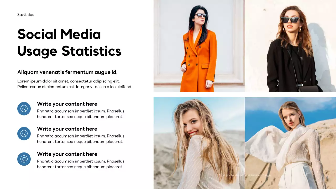 Orange Modern Social Media Debate Presentation