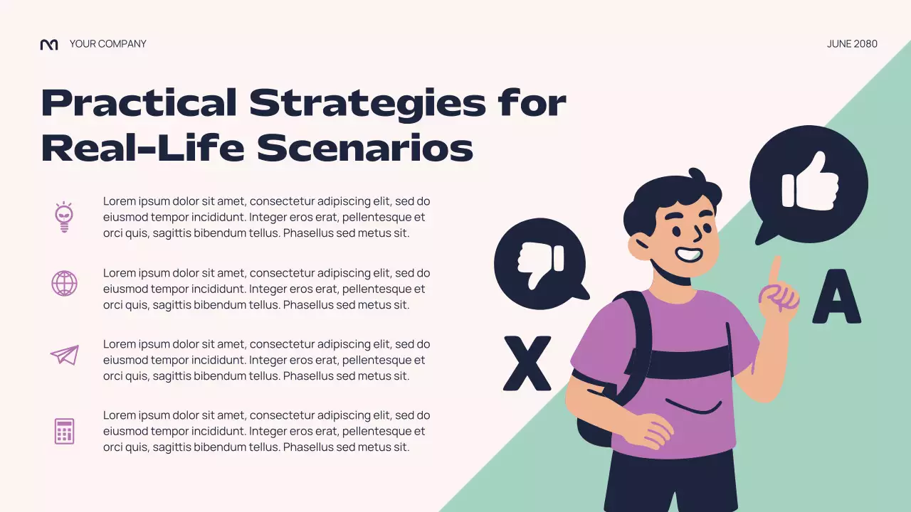 Colourful Abstract Peer Pressure Lecture Presentation