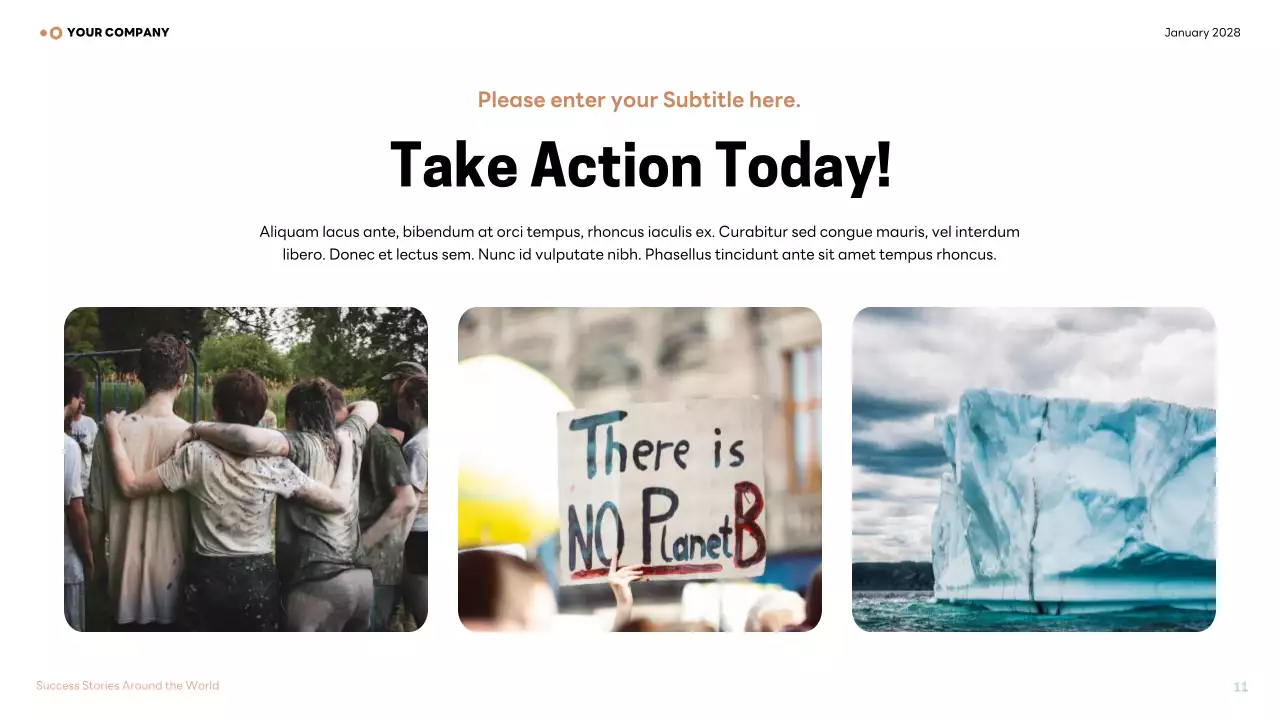 Brown Modern Climate Lecture Presentation