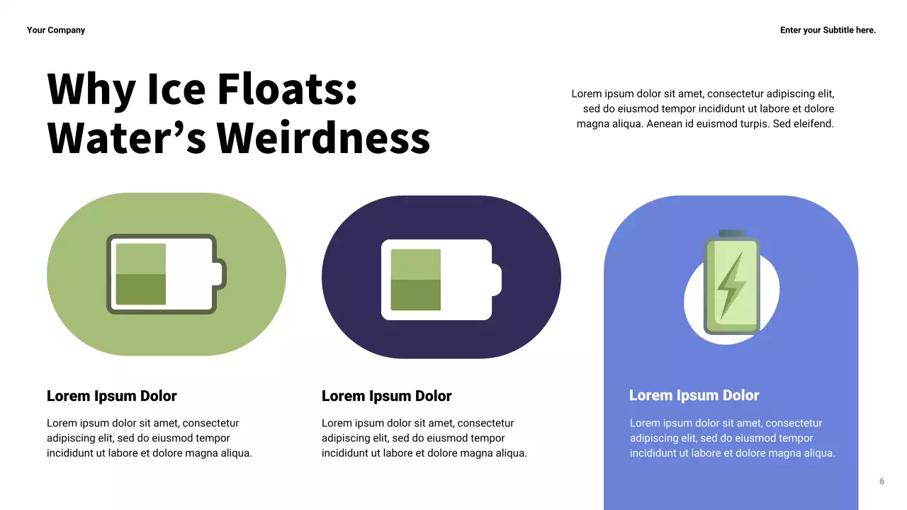 Bài thuyết trình về tầm quan trọng của khoa học hiện đại màu vàng