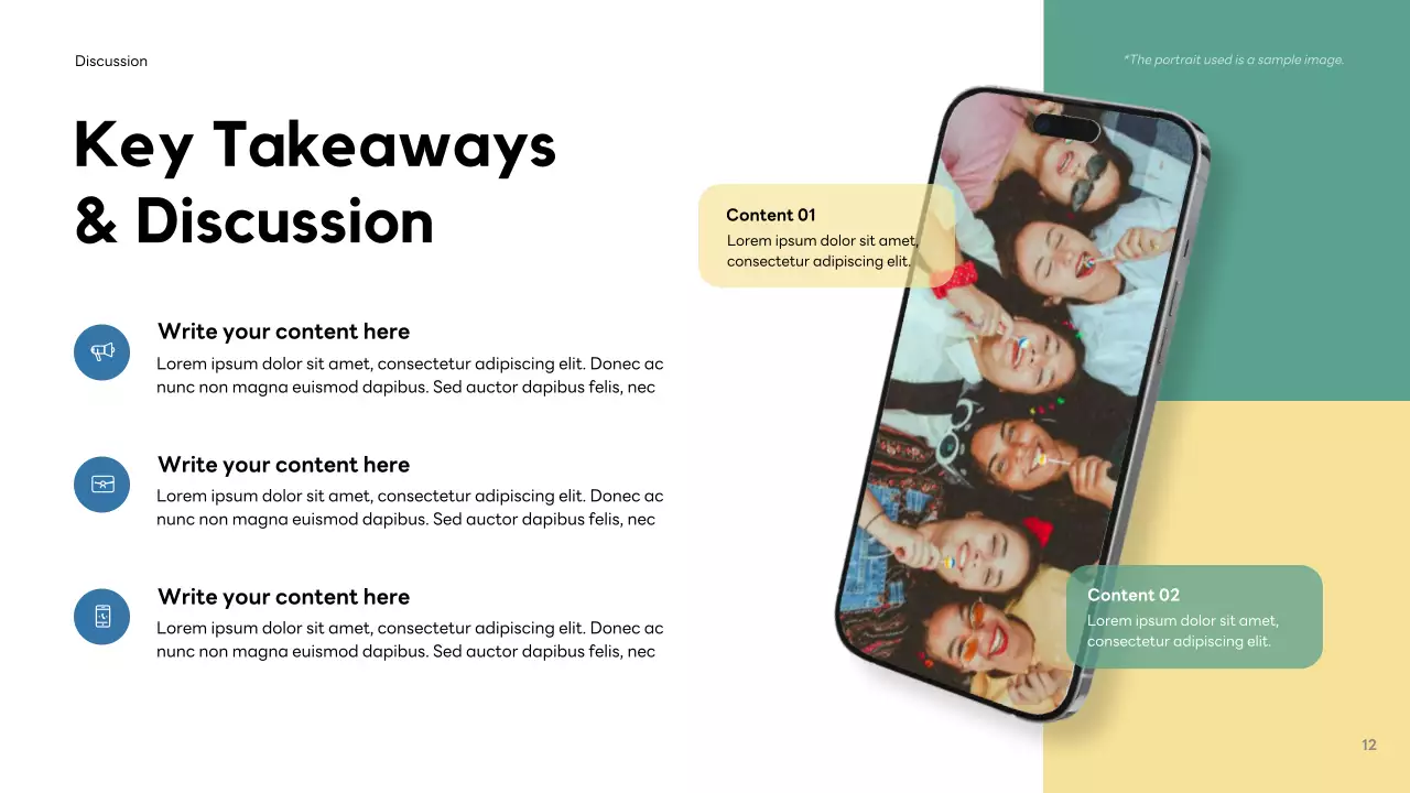 Orange Modern Social Media Debate Presentation