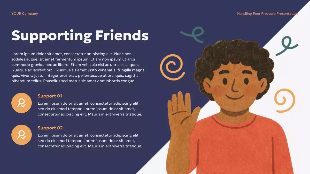 Navy Modern School Peer Pressure Lecture Presentation