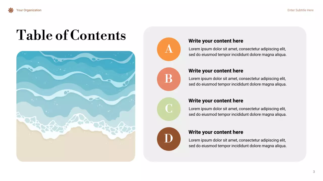 Orange Minimal Climate Change Presentation