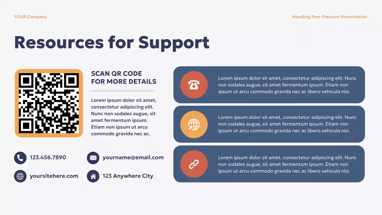 Navy Modern School Peer Pressure Lecture Presentation