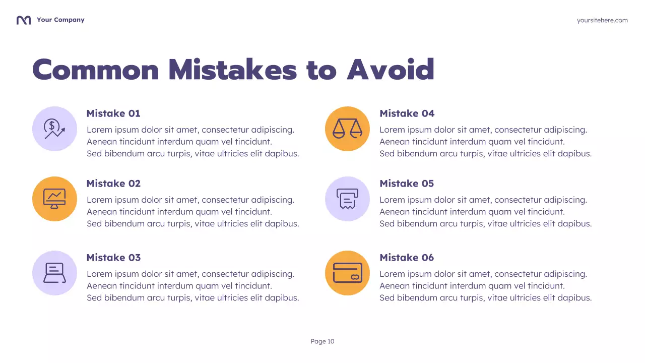 Purple Cartoon Budgeting Course Presentation