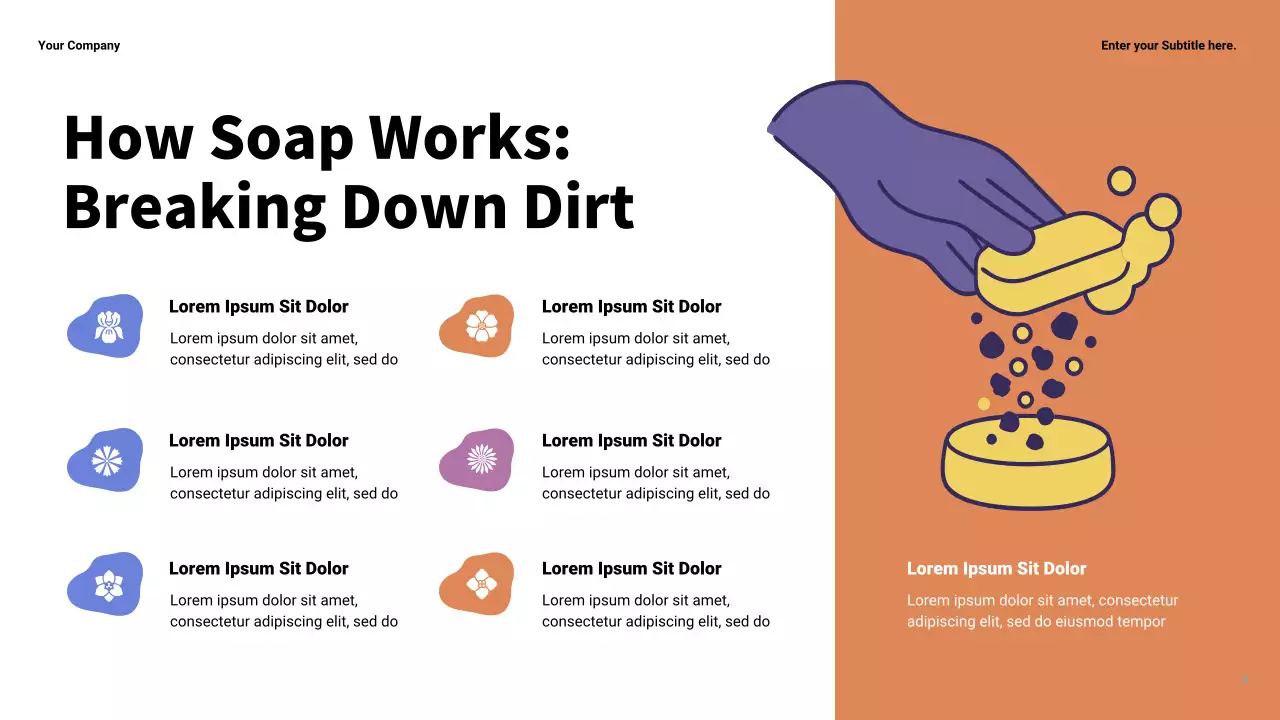 Bài thuyết trình về tầm quan trọng của khoa học hiện đại màu vàng