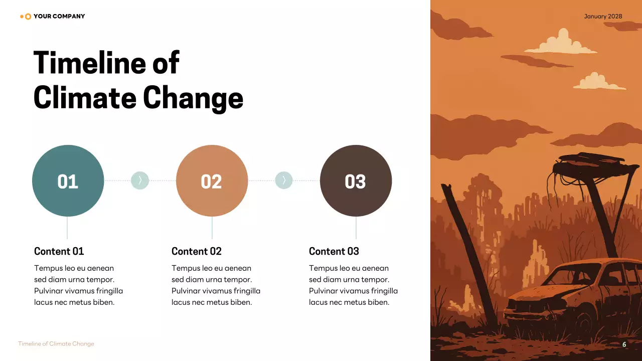 Brown Modern Climate Lecture Presentation