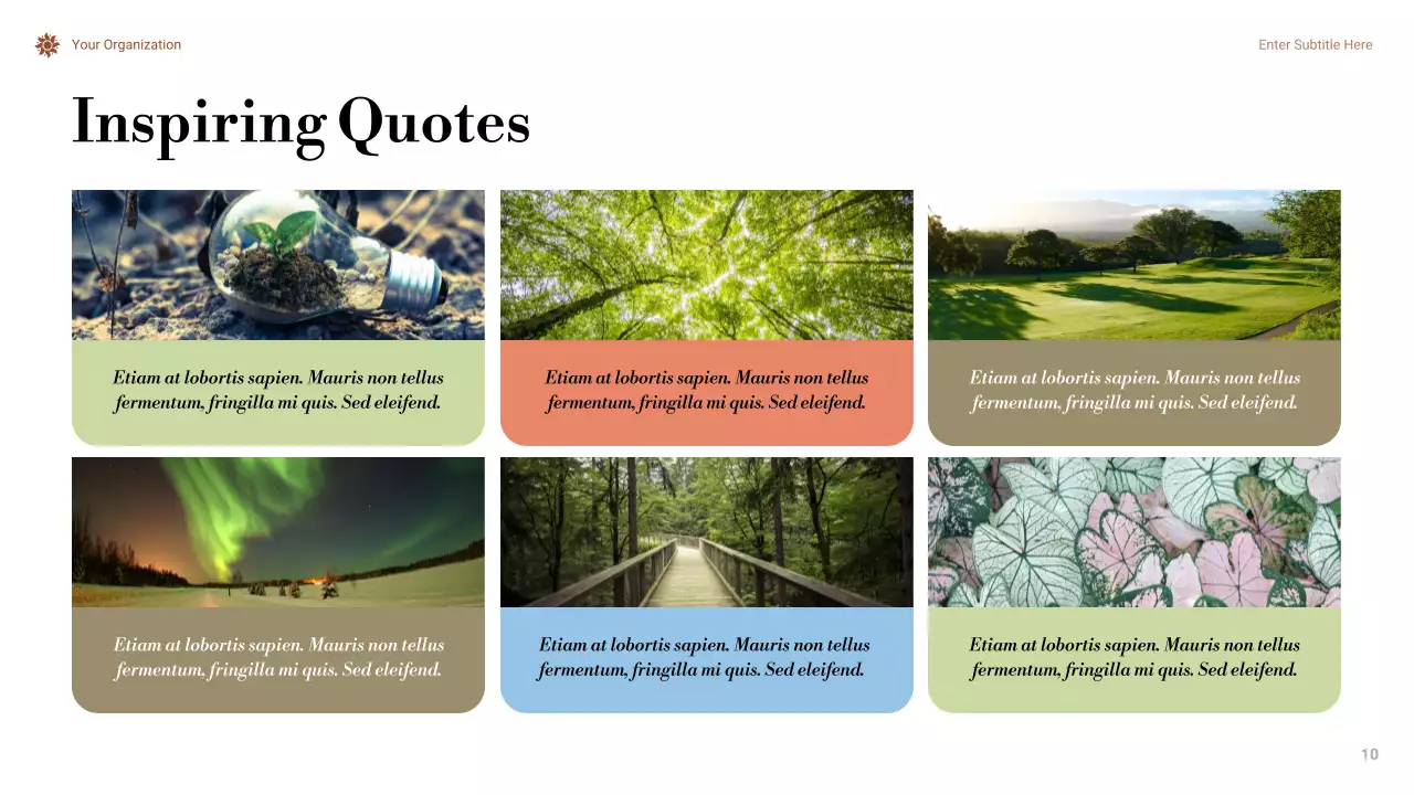 Orange Minimal Climate Change Presentation