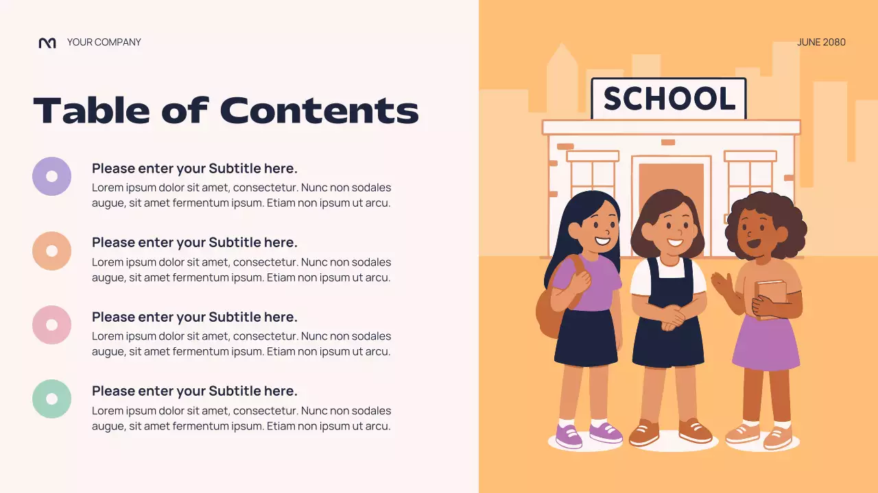 Colourful Abstract Peer Pressure Lecture Presentation