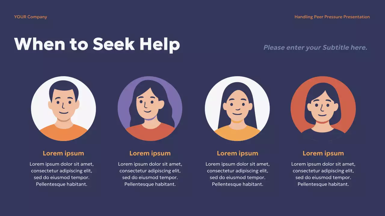 Navy Modern School Peer Pressure Lecture Presentation