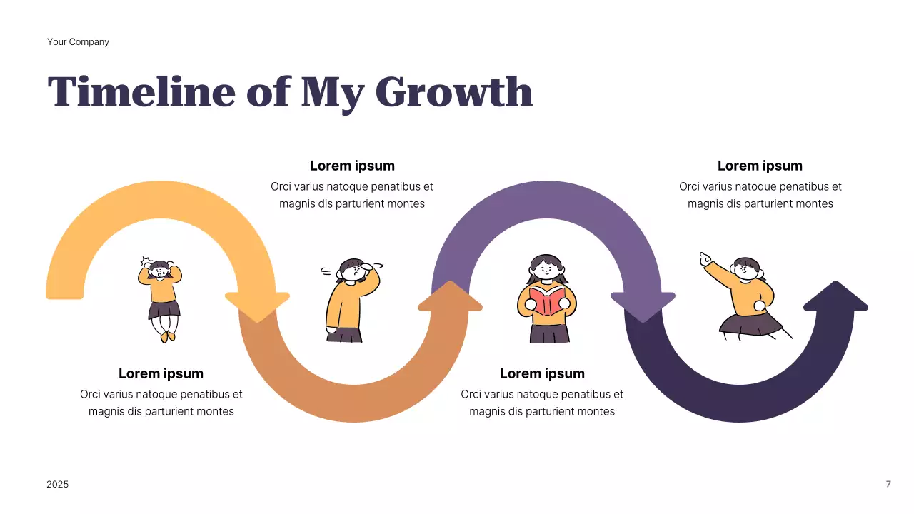 Presentasi Panduan Identitas Pribadi Modern Ungu
