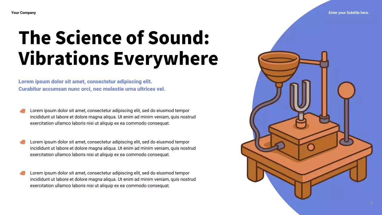 Bài thuyết trình về tầm quan trọng của khoa học hiện đại màu vàng