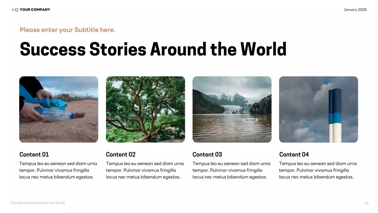 Brown Modern Climate Lecture Presentation