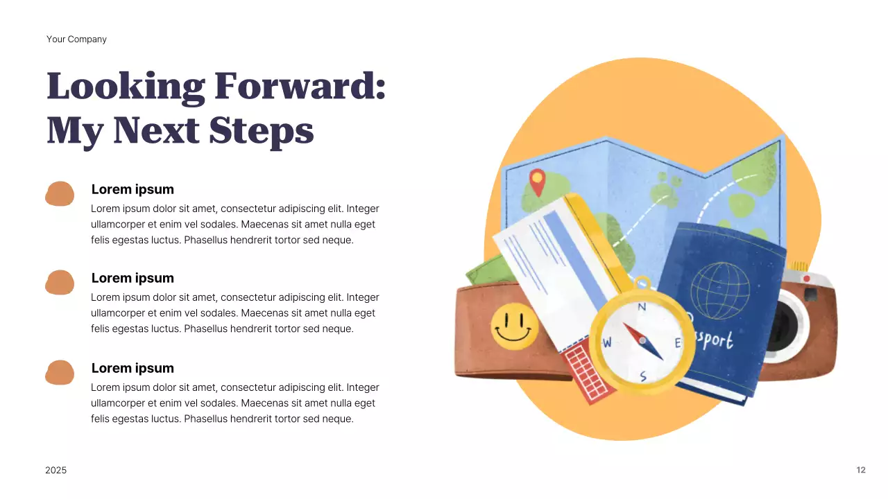 Presentasi Panduan Identitas Pribadi Modern Ungu