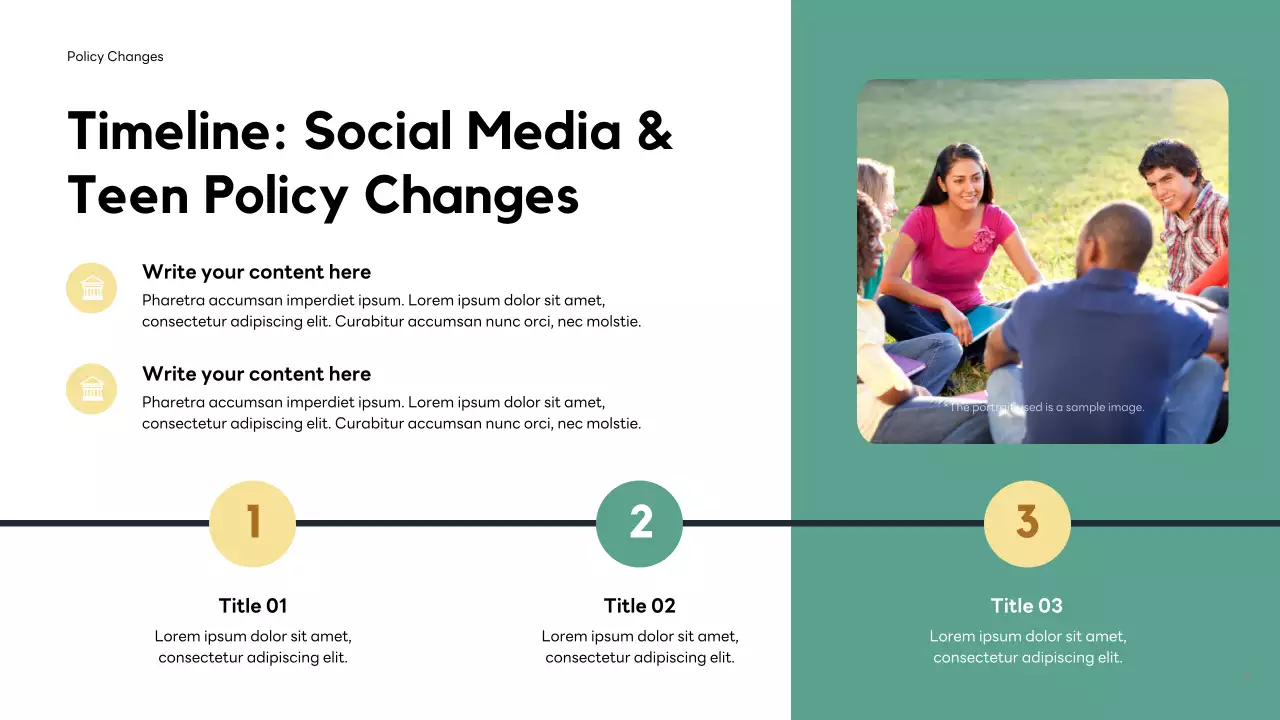 Orange Modern Social Media Debate Presentation