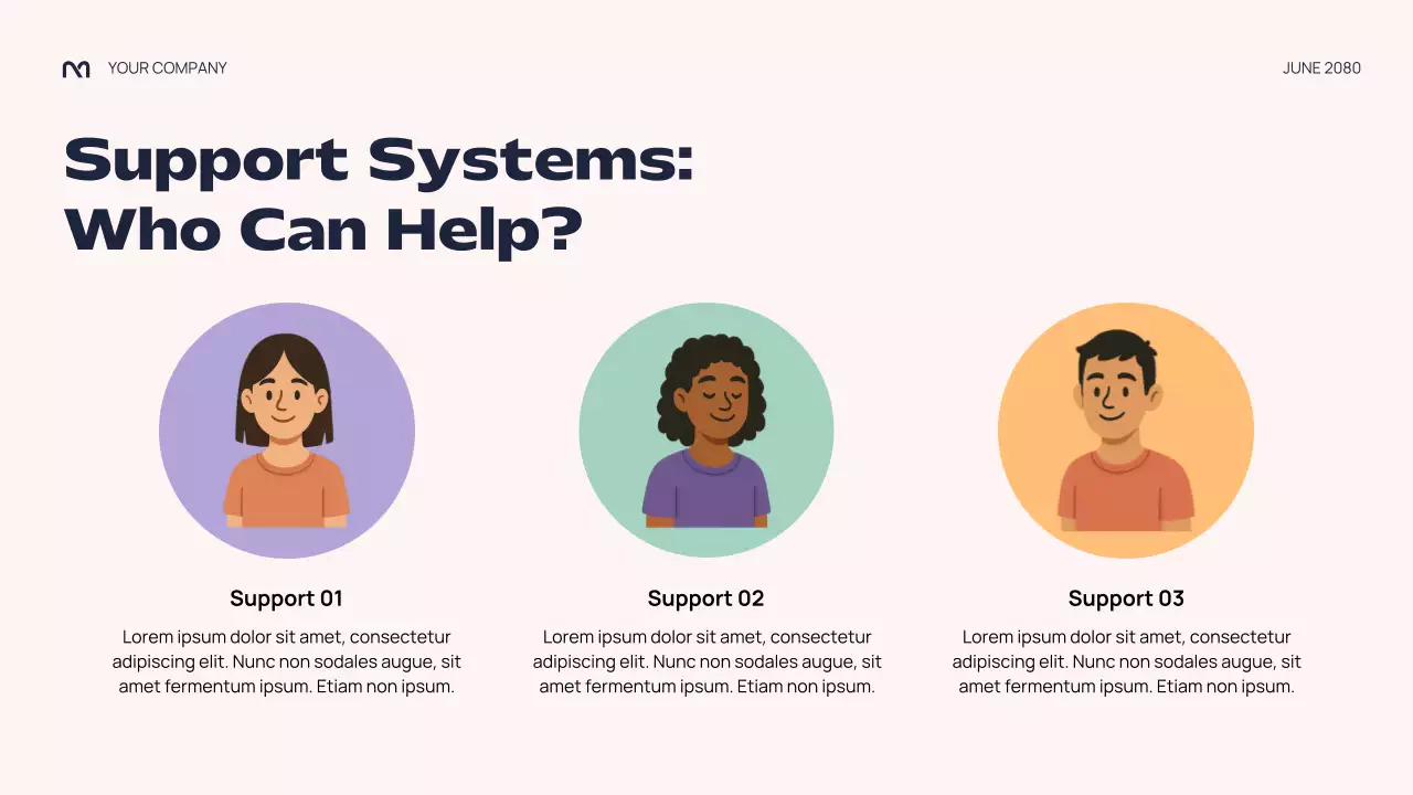 Colourful Abstract Peer Pressure Lecture Presentation