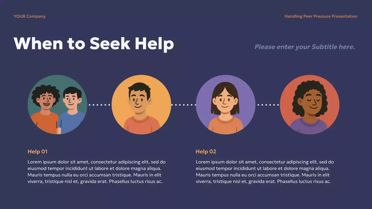 Navy Modern School Peer Pressure Lecture Presentation