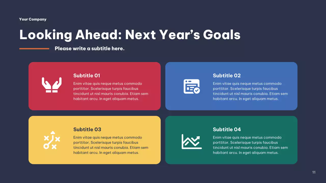 Grey Modern Business Highlights Overview Presentation