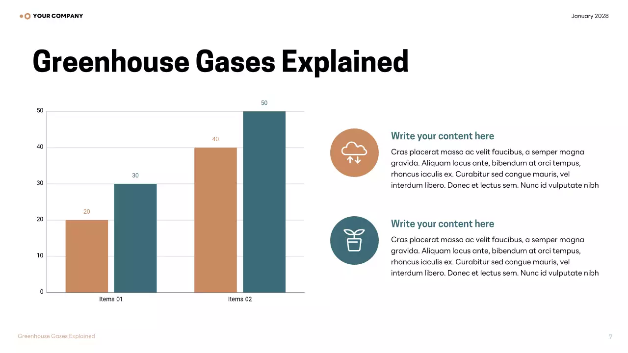 Brown Modern Climate Lecture Presentation