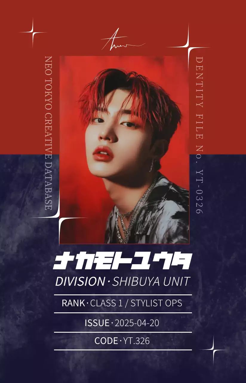 赤 モダン ファッション プロフィール 推し活