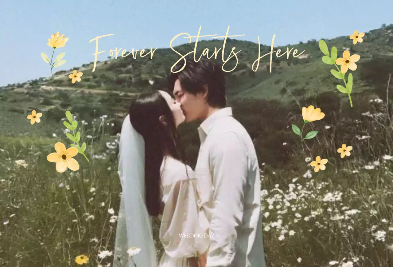 緑 ナチュラル 結婚式 招待状 ナチュラル結婚招待状