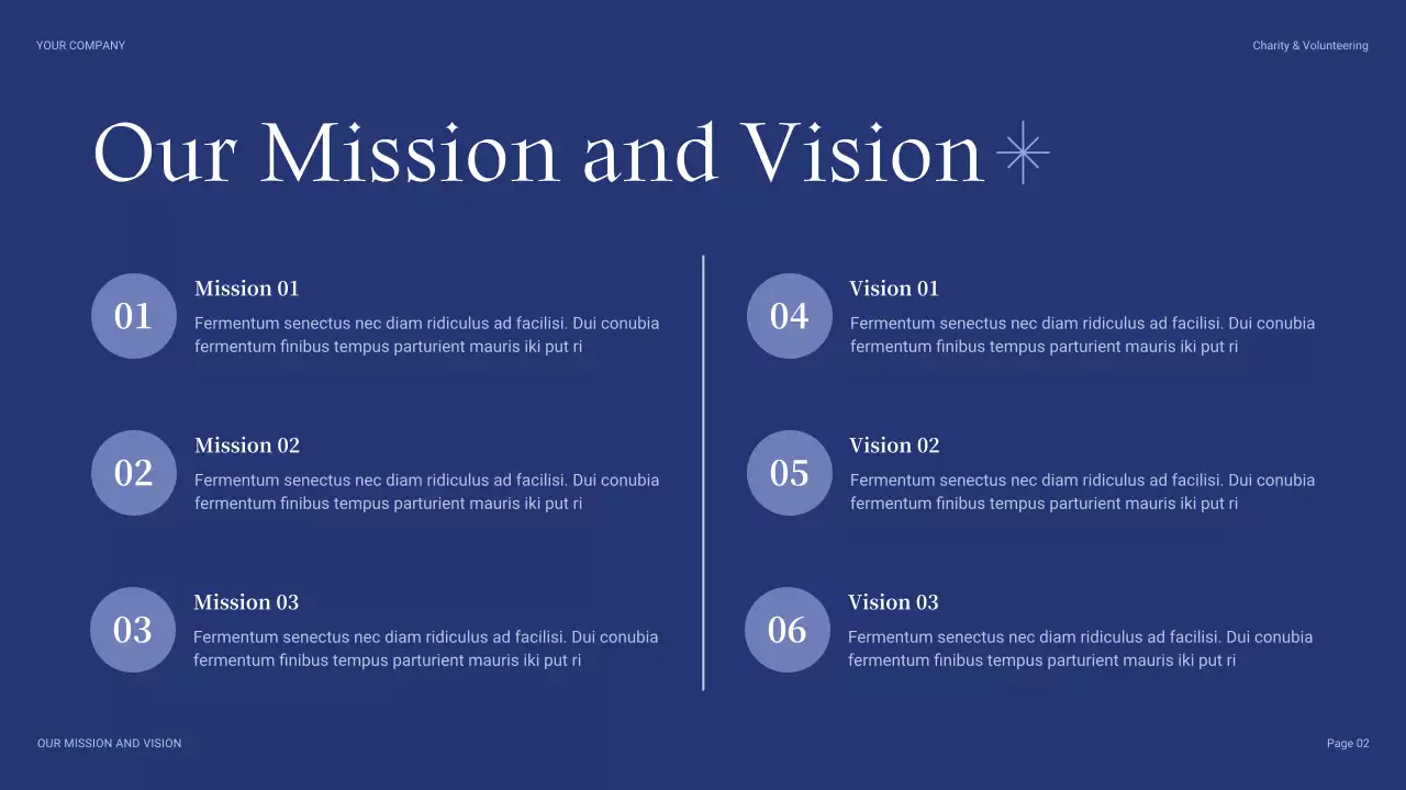 Blue Modern Fundraising Proposal Presentation