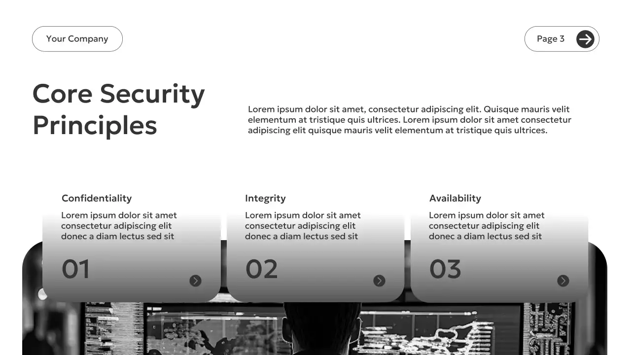 Grey Modern Online Security Guide Presentation