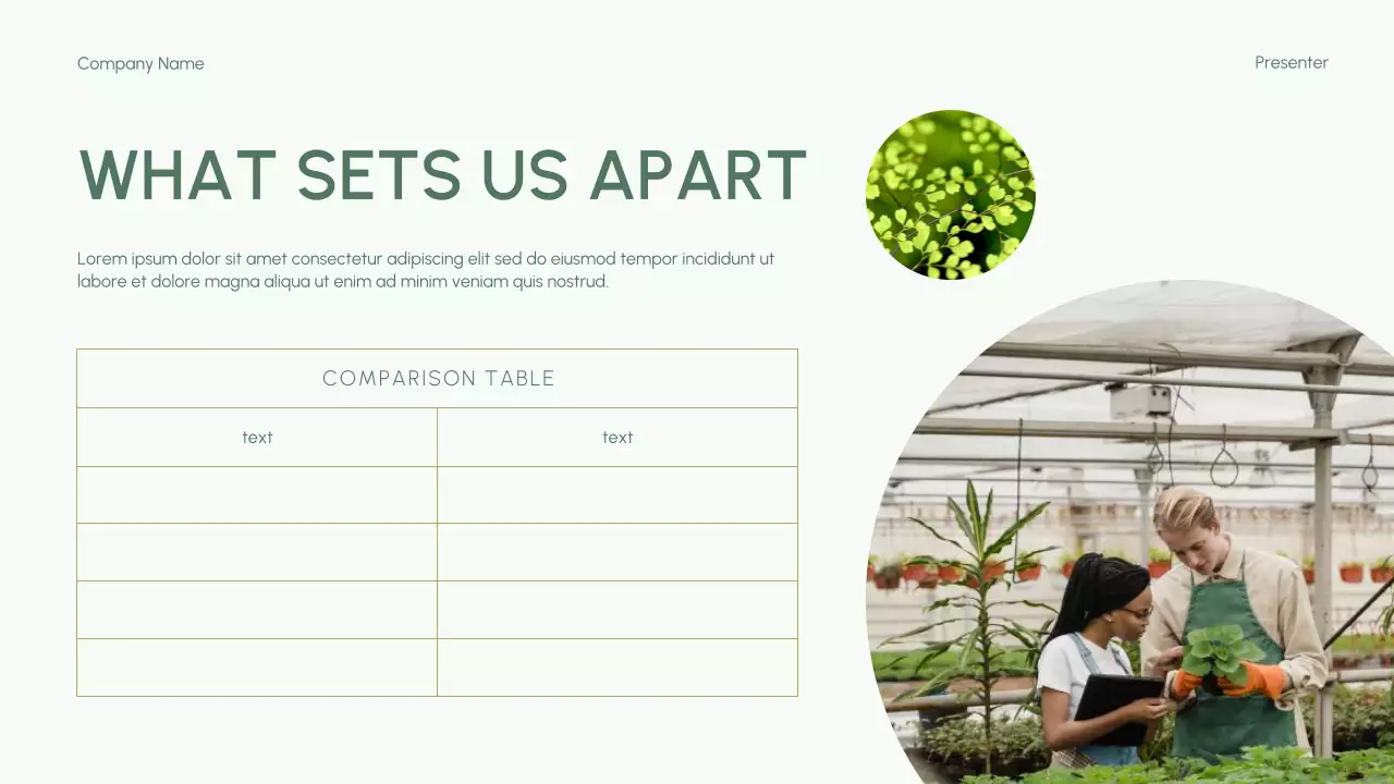 Green Modern Environmental Initiatives Lecture Presentation