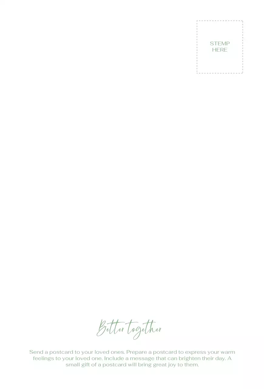 초록 우아한 결혼 초대장