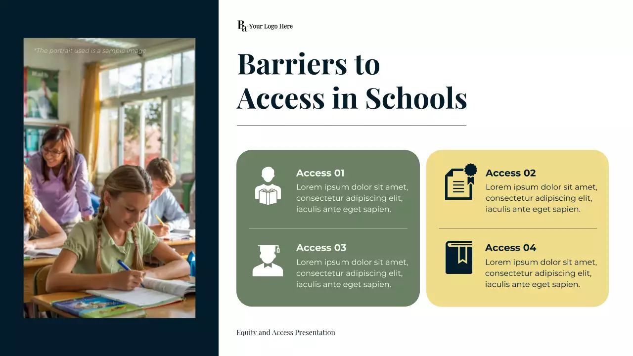 Navy Modern Secondary Education Challenges Presentation