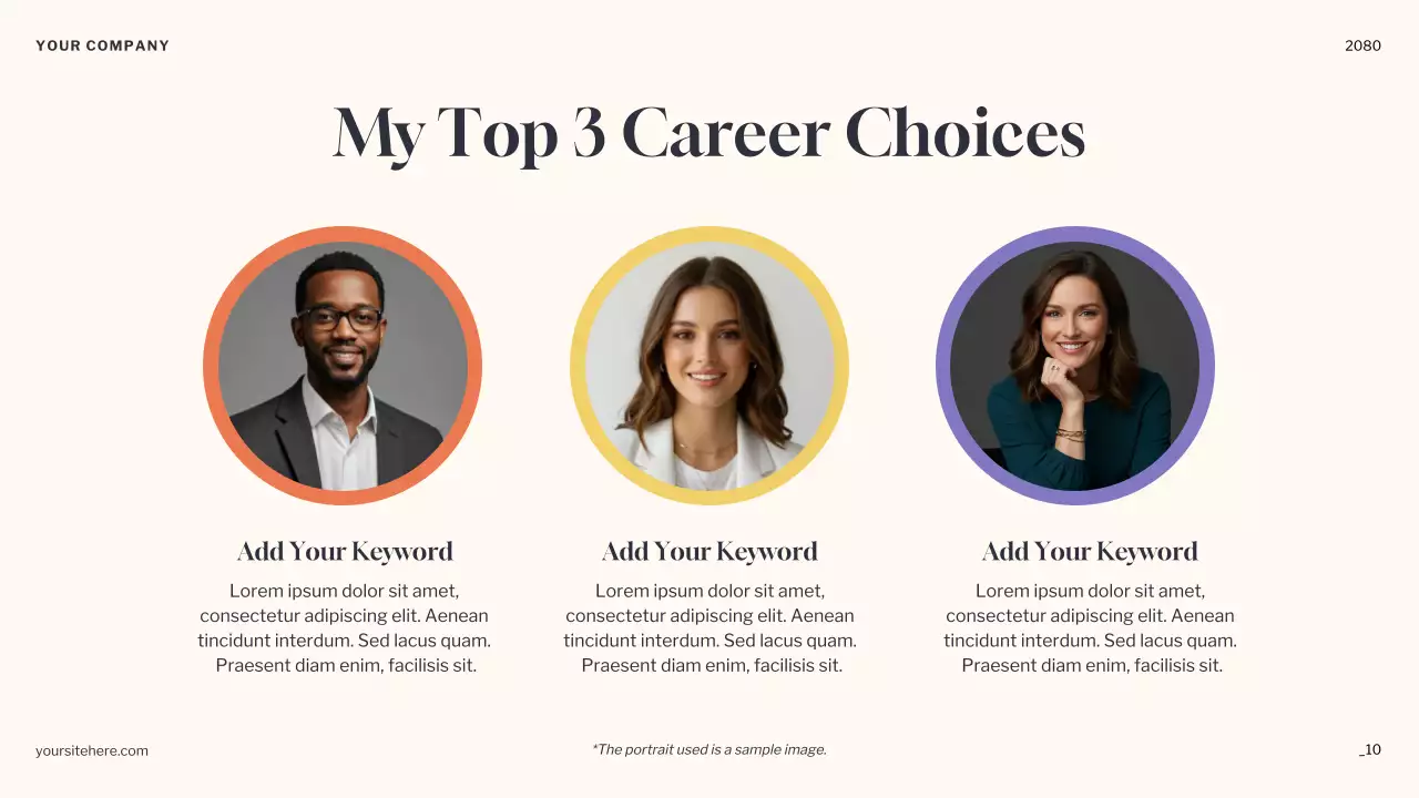 Orange Minimal Future Dreams Announcement Presentation