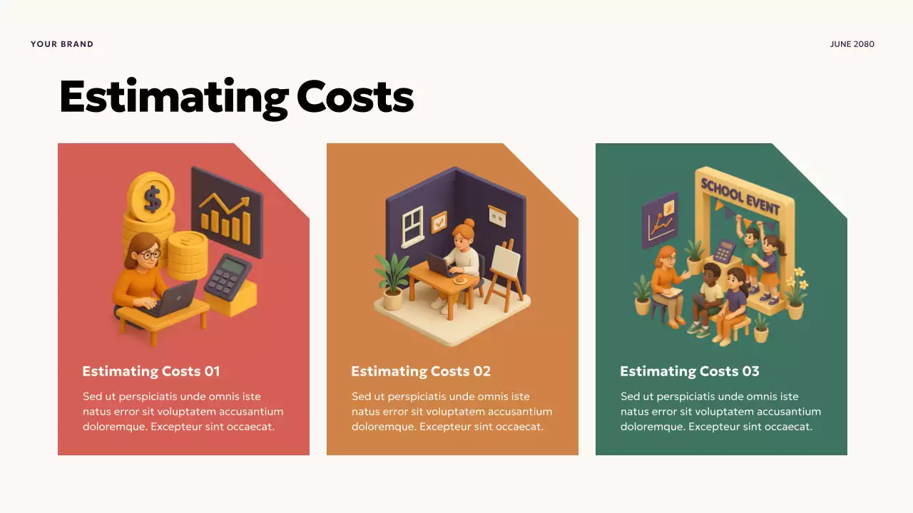 Purple Modern School Budget Presentation