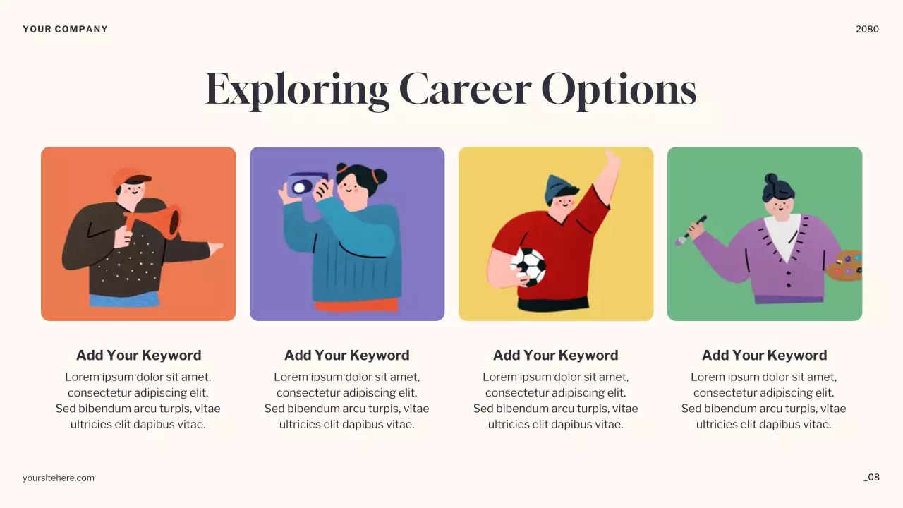 Orange Minimal Future Dreams Announcement Presentation