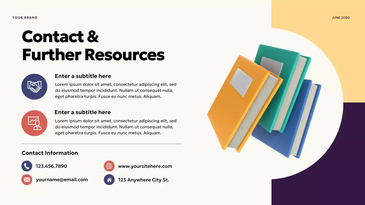 Purple Modern School Budget Presentation