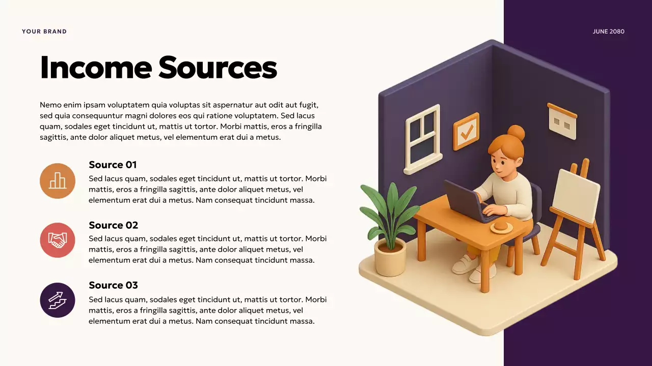 Purple Modern School Budget Presentation