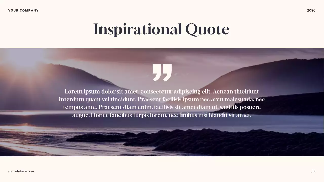 Orange Minimal Future Dreams Announcement Presentation