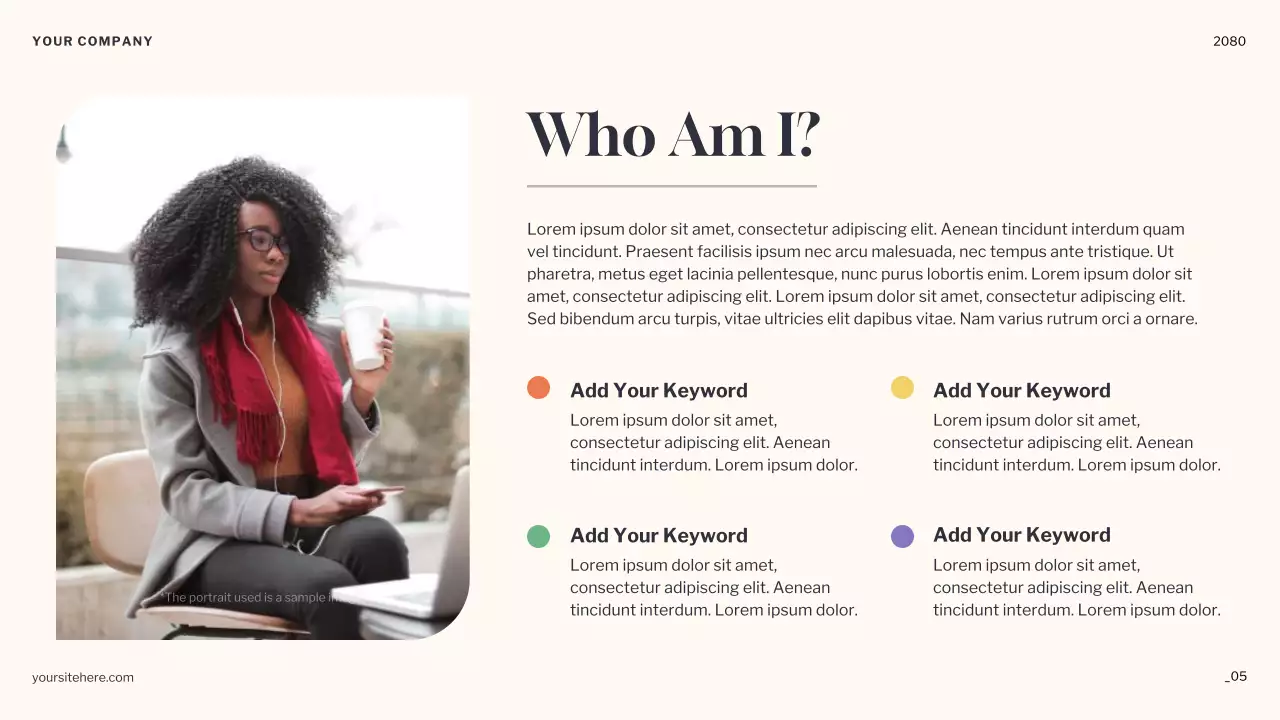 Orange Minimal Future Dreams Announcement Presentation