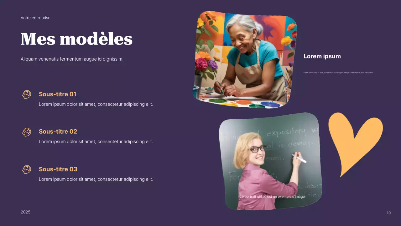 Présentation du guide d'identité moderne Purple