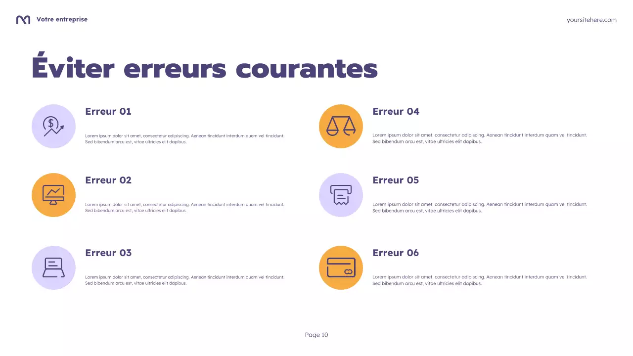 Présentation du cours de budgétisation Purple Cartoon