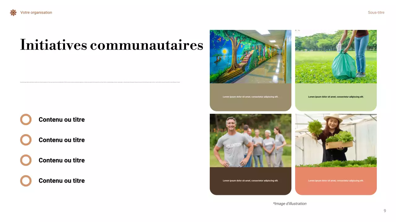 Présentation Orange sur le changement climatique minimal