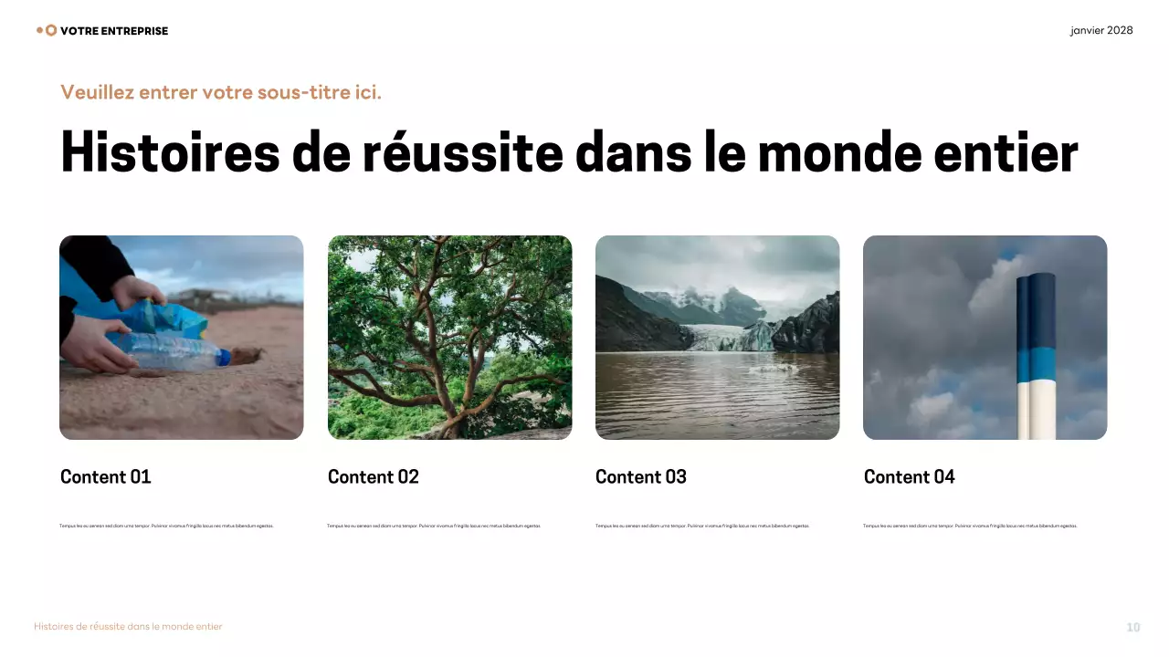 Présentation de la conférence Brown sur le climat moderne