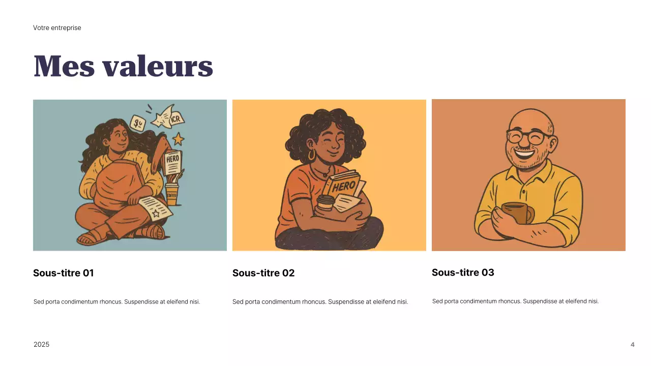 Présentation du guide d'identité moderne Purple