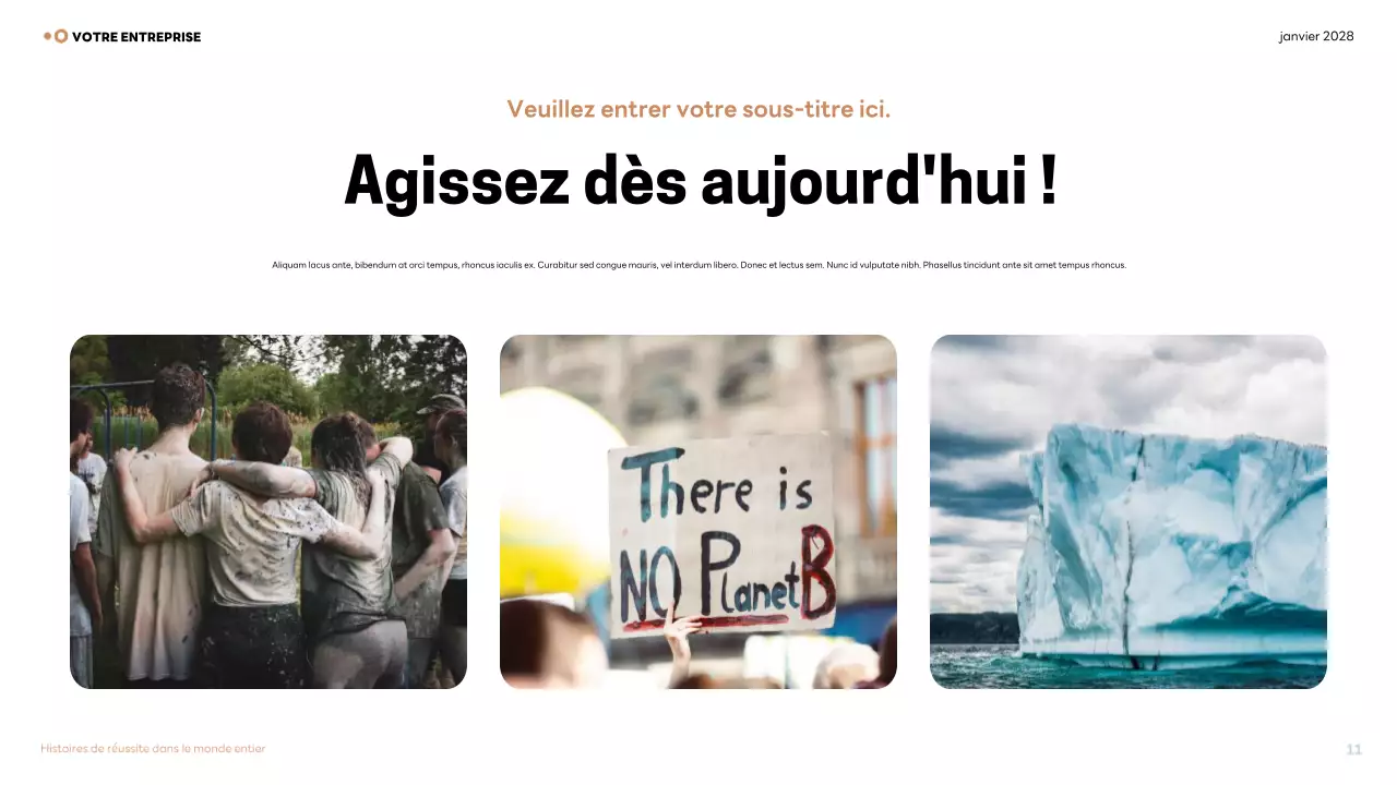 Présentation de la conférence Brown sur le climat moderne